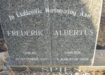 SPIES Frederik Albertus 1927-2000