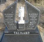 TALJAARD R.P. 1942-2016 & A.E.L. 1945-2006