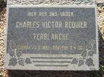 TERBLANCHE Charles Victor Requier 1883-1957