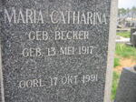 VYVER Petrus Coenraad, van der 1908-1974 & Maria Catharina BECKER 1917-1991 :: VYVER Pierré van der 1939-1961