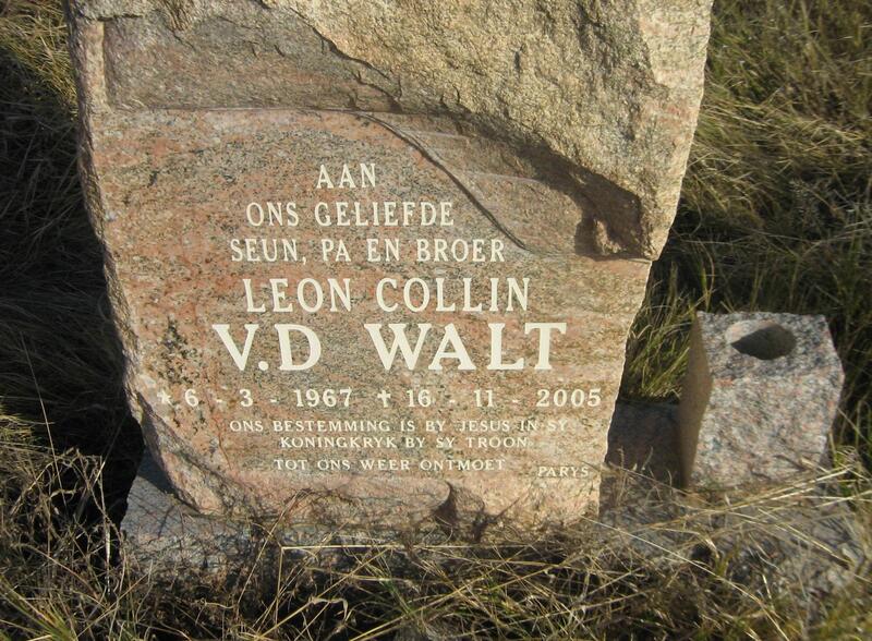 WALT Leon Collin, v.d. 1967-2005