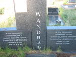 WANDRAG Frederick 1905-1971 & Susanna Johanna J. 1914-1980