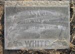WHITE Anna J. nee VAN WYK 1894-1967