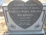 WILKINSON Isabella Maria Johanna 1903-1976