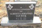 WYK Albertus Johannes, van 1955-2010
