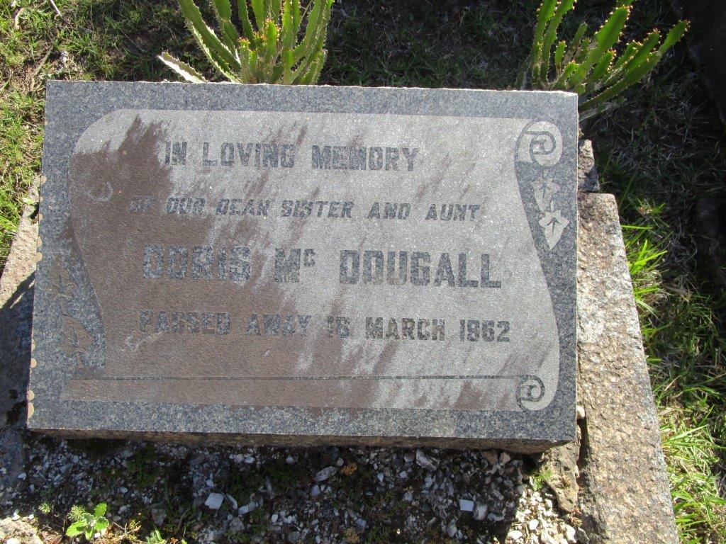 McDOUGALL Doris -1962