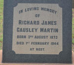 MARTIN Richard James Causley 1873-1944