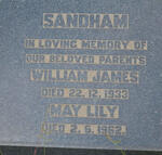 SANDHAM William James -1933 & May Lily -1962