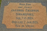 SWANEPOEL Jacobus Fredirik 1865-1935
