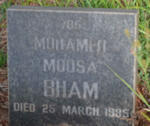 BHAM Mohamen Moosa -1935
