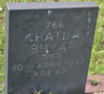 BHYAT Khatija -1945