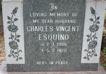 ESQUINO Charles Vincent 1906-1976