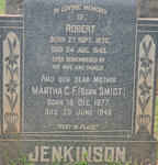 JENKINSON Robert 1872-1943 & Martha C.F. SMIDT 1877-1948