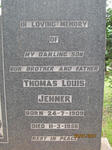 JENNER Thomas Louis 1909-1956
