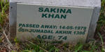 KHAN Sakina -1979