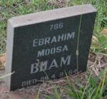 BHAM Ebrahim Moosa -1964