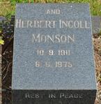 MONSON Herbert Incoll 1911-1975