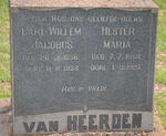 HEERDEN Carl Willem Jacobus, van 1856-1938 & Hester Maria 1858-1923