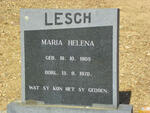 LESCH Maria Helena 1905-1970
