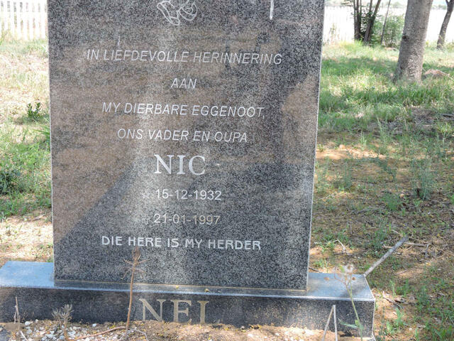 NEL Nic 1932-1997