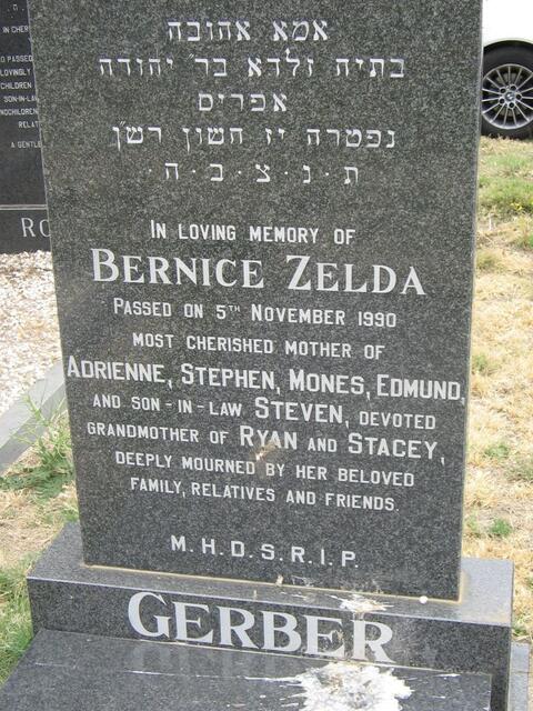 GERBER Bernice Zelda -1990