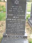 LAPINSKY Micky 1918-1998