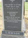LIEBSON Frank -1974