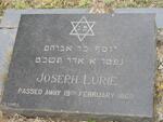 LURIE Joseph -1969
