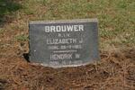 BROUWER Hendrik W. -1920 & Elizabeth J. -1913