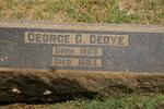 GEDYE George G. 1868-1895