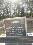 JONKERS Galandt A. 1944-1990 & Sarah 1943-2016