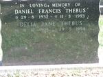 THEBUS Daniel Francis 1932-1993 & Delia Jane 1938-1994