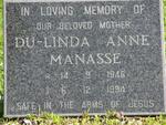 MANASSE Du-Linda Anne 1946-1994