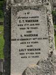 WAKEHAM G.T. -1918 & S. -18?2 :: WAKEHAM Lucy -1890