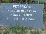 PETERSEN Henry James 1919-2000