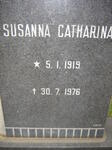 HEEVER Susanna Catharina, van den 1919-1976