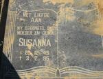 WYNGAARDT Susanna, van 1945-1995