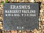 ERASMUS Margeret Pauline 1955-2005