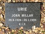 URIE Joan Millar 1926-1999