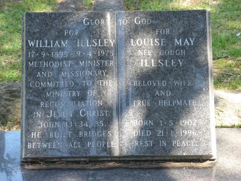 ILLSLEY William 1895-1975 & Louise May GOUGH 1902-1996