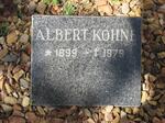 KOHNE Albert 1899-1979