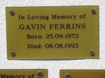 PERRINS Gavin 1972-1993