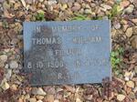 FILMER Thomas William 1900-1981