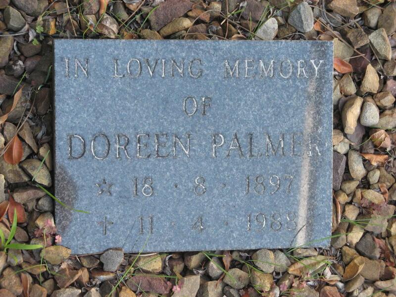 PALMER Doreen 1897-1988