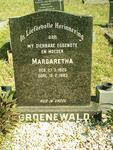 GROENEWALD Margaretha 1925-1983
