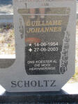 SCHOLTZ Guilliame Johannes 1954-2003