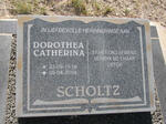SCHOLTZ Dorothea Catherina 1919-2004
