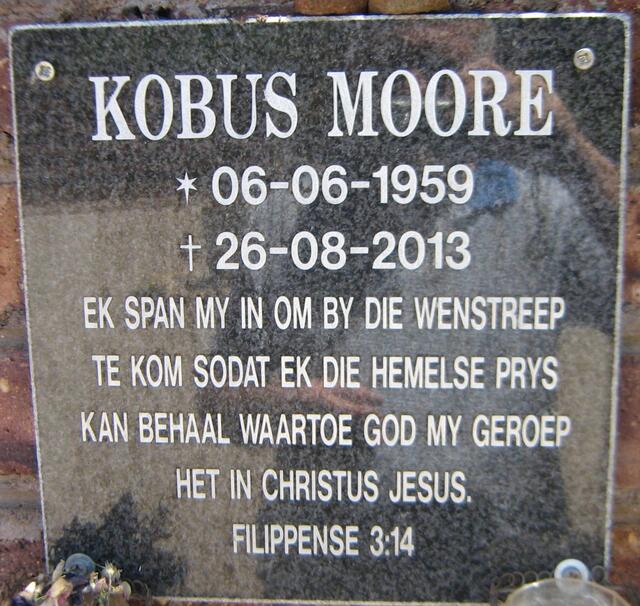 MOORE Kobus 1959-2013