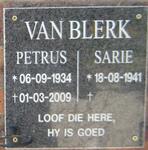 BLERK Petrus, van 1934-2009 & Sarie 1941-
