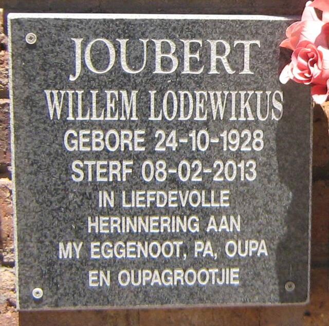 JOUBERT Willem Lodewikus 1928-2013